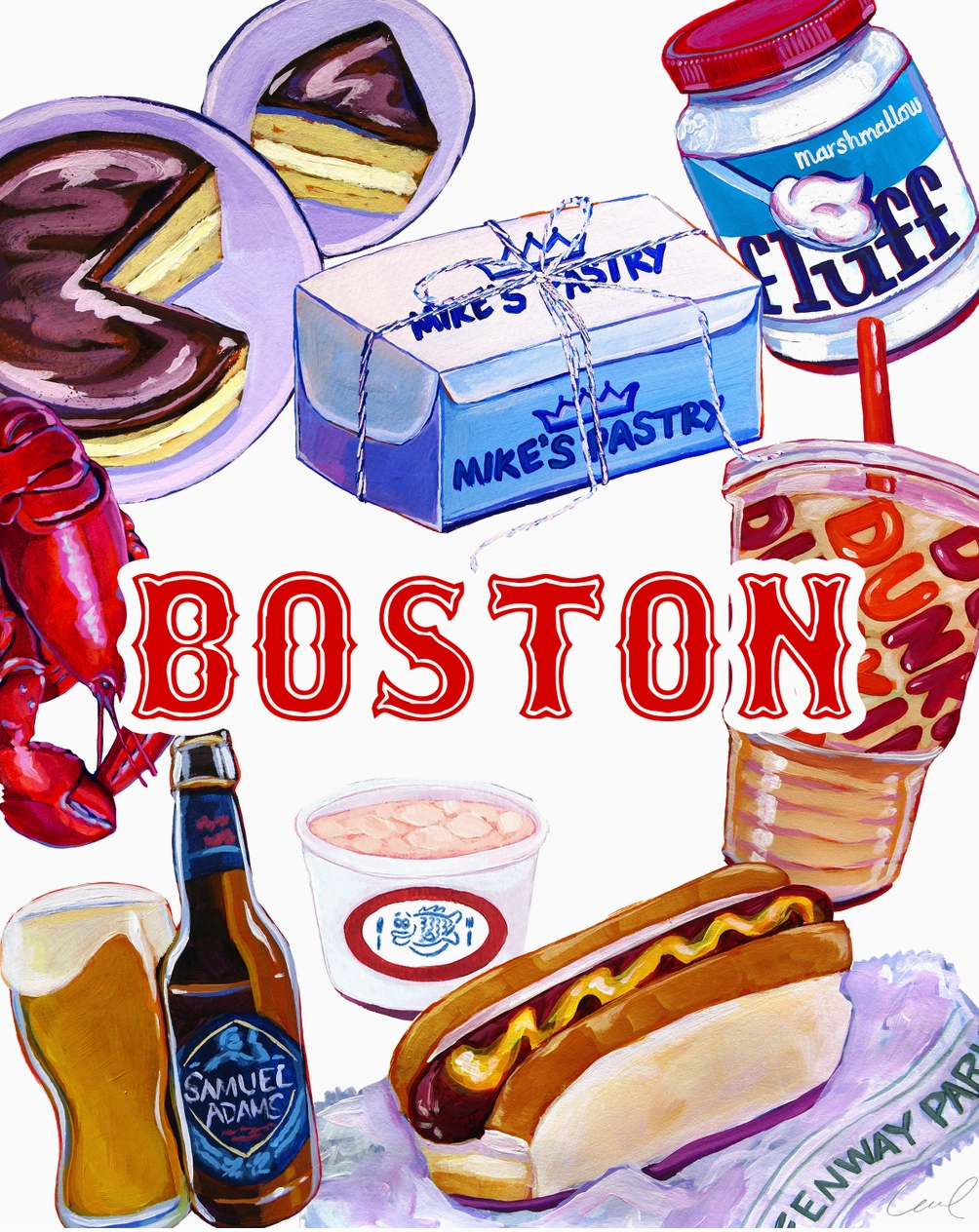 Boston Food Print