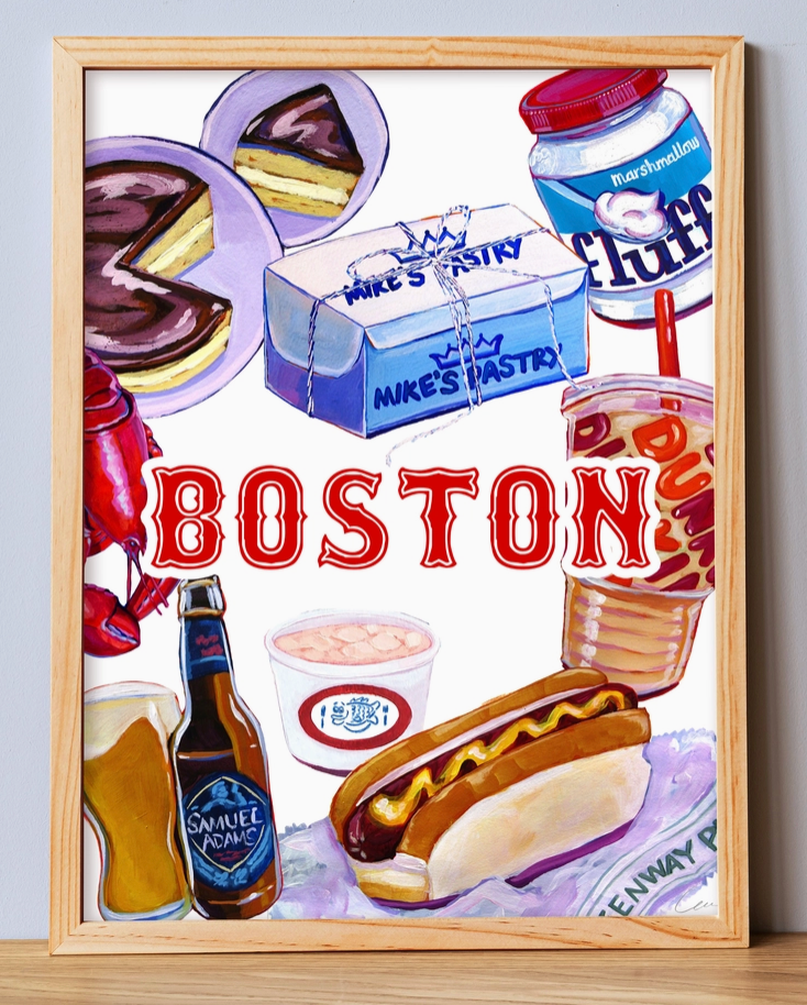 Boston Food Print