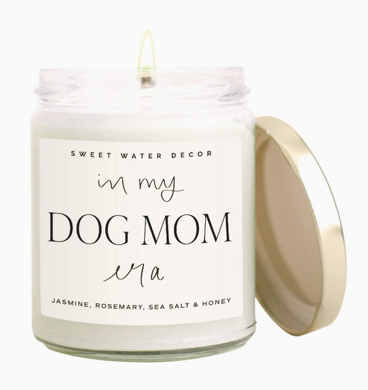 "In My Dog Mom Era" Candle