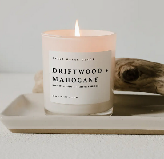 Driftwood & Mahogany Candle