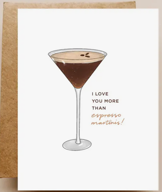 Espresso Martini Card